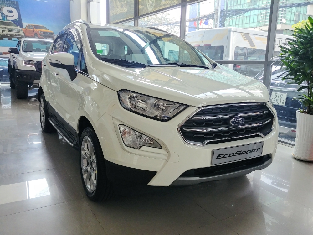 Ford Ecosport Titanium màu trắng Giao ngay giá tốt