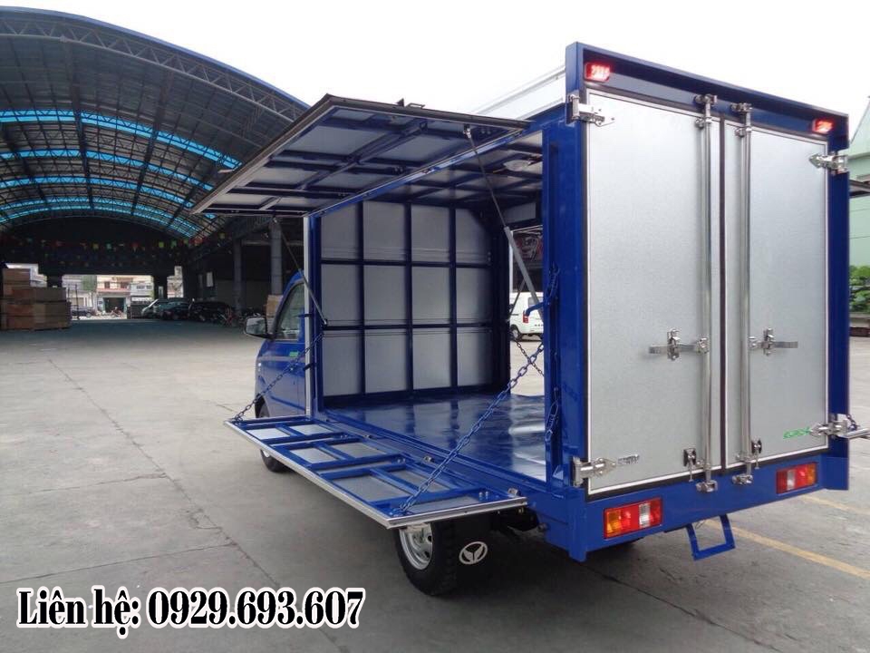 Xe tải bán hàng rong, Xe Kenbo bán hàng rong, Kenbo thùng cánh dơi