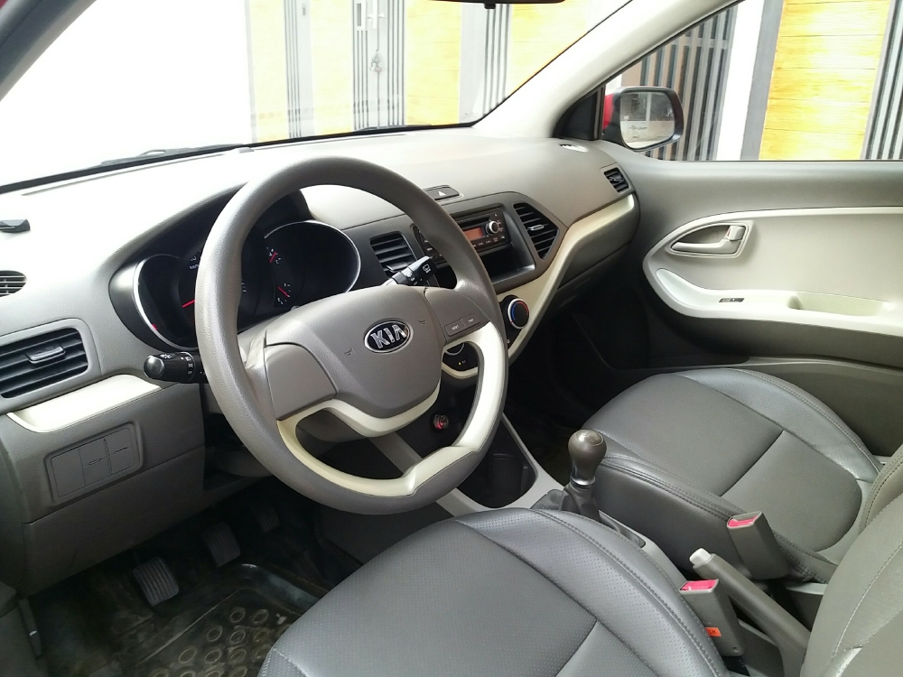 Cần bán xe Kia Morning 2017 số sàn màu đỏ