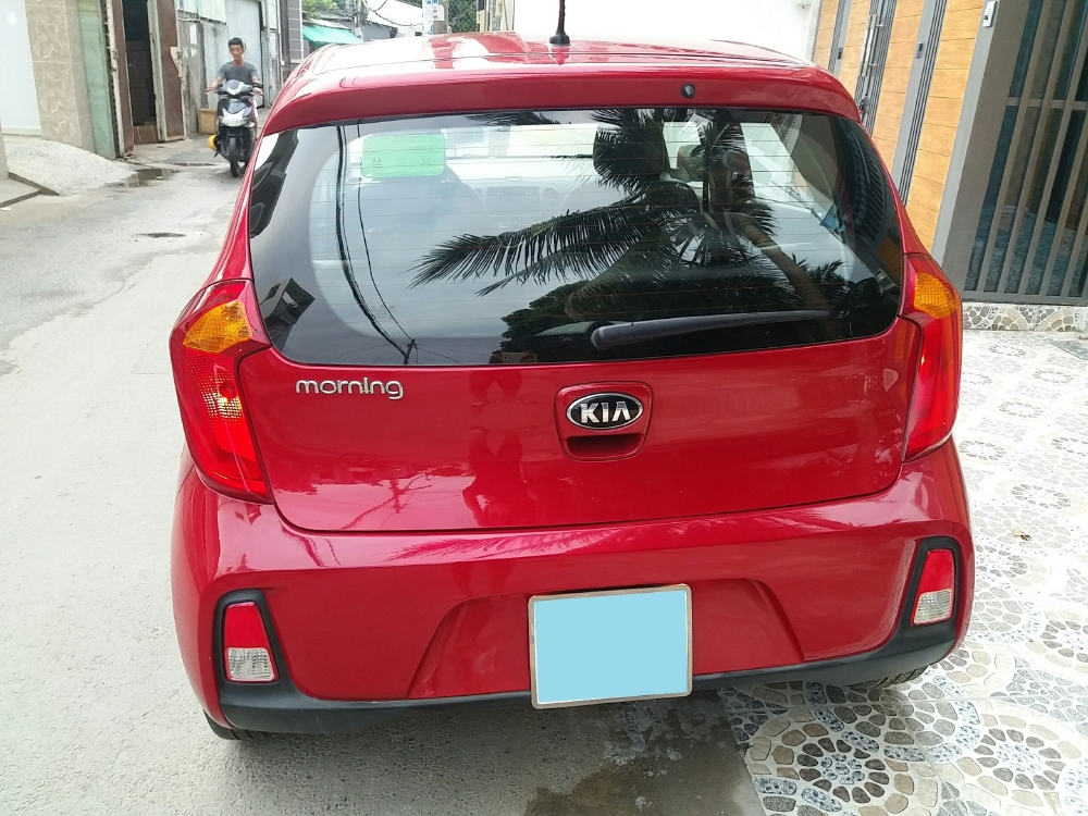 Cần bán xe Kia Morning 2017 số sàn màu đỏ