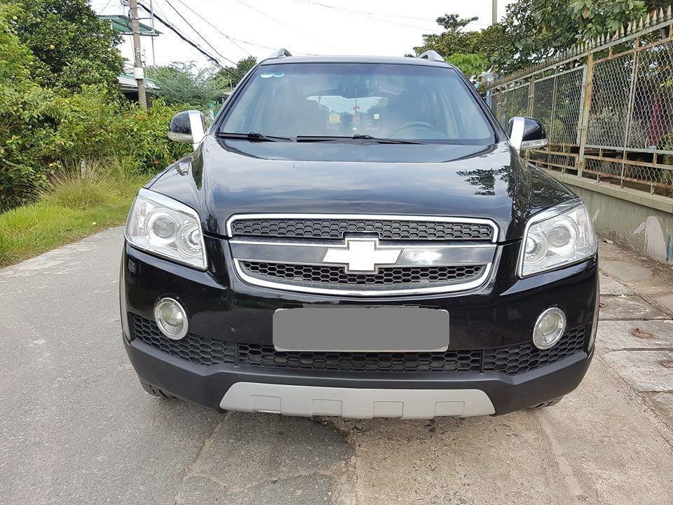Cần bán xe Chevrolet Captiva 2007 số sàn màu đen huyền thoại
