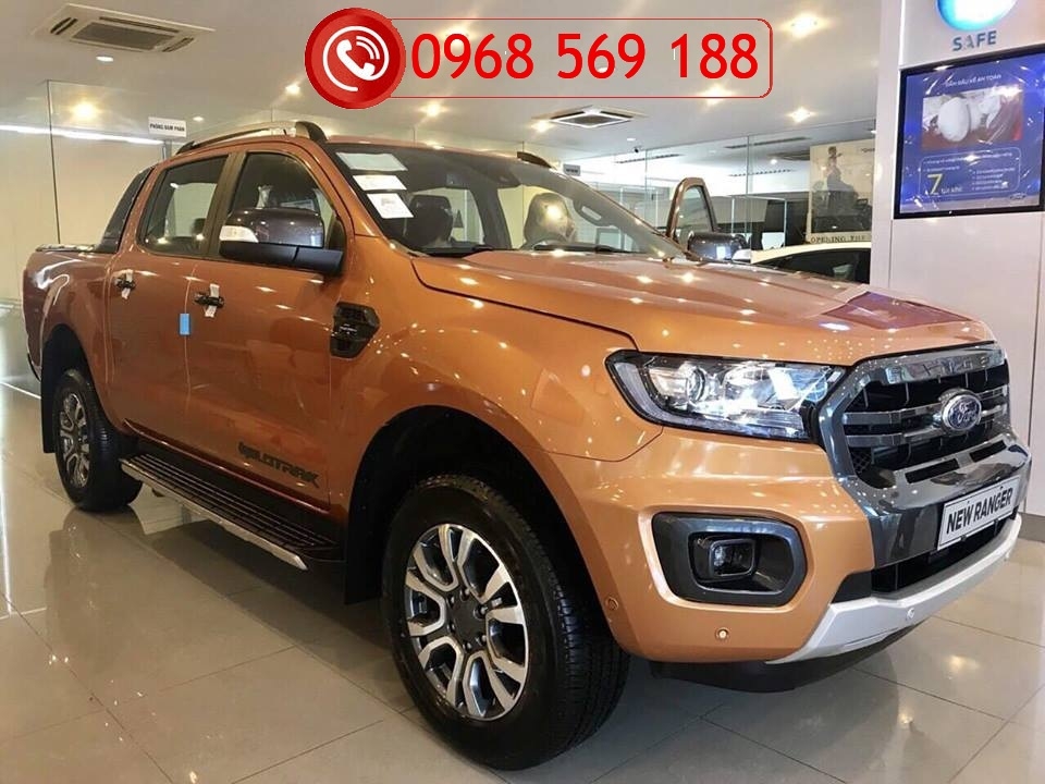 Cần bán lại xe Ford Ranger wildtrak Bi Turbo đời 2019, xe nhập, giá tốt tại Hà Giang