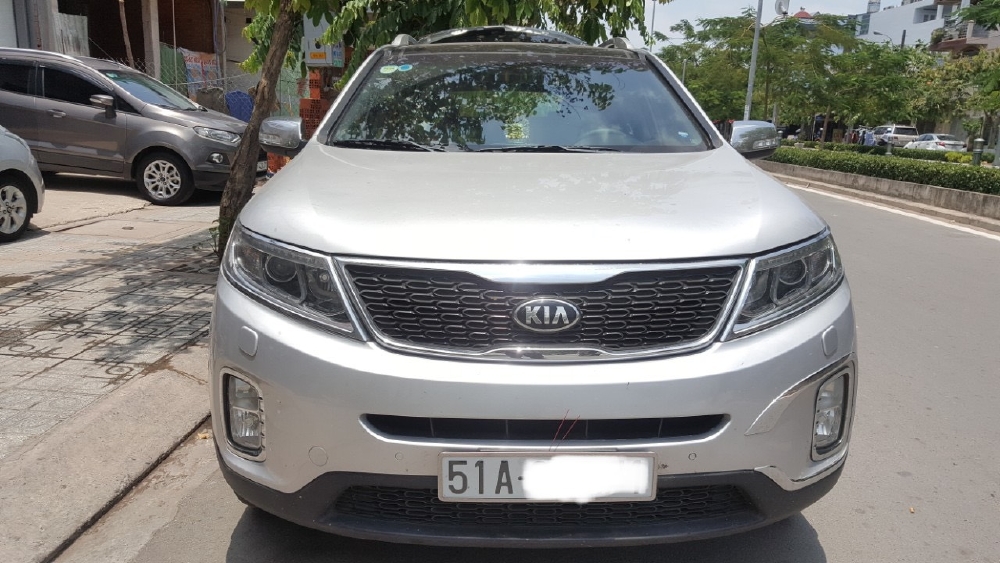 Bán Sorento GATH 2014, màu bạc, biển TP, giá TL, hổ trợ góp