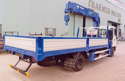 Xe tải 7 tấn HINO FC9JLSW gắn cẩu 5 tấn 5 đốt TADANO TM-ZT505 thùng dài 6m | Hỗ trợ mua trả góp 90% giá trị xe