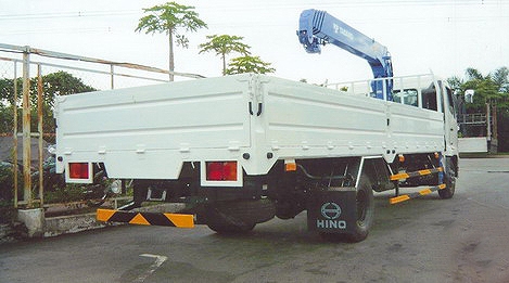 Xe tải 7 tấn HINO FC9JLSW gắn cẩu 3 tấn 5 đốt TADANO TM-ZE305MH thùng dài 6m | Hỗ trợ mua trả góp 90% giá trị xe