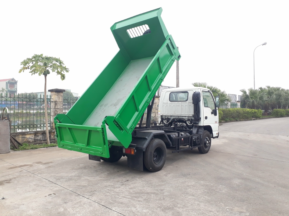 XE TẢI BEN ISUZU QKR 2 TẤN - 2.5 KHỐI - NHẬP KHẨU