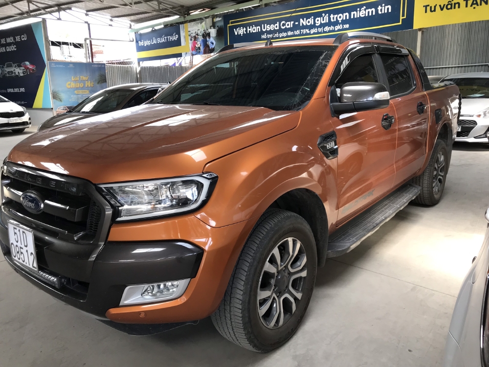 Bán Ford Ranger Wildtrak 3.2AT máy dầu số tự động 2 cầu 6 cấp auto nhập Thái Lan T12/2016 mẫu mới