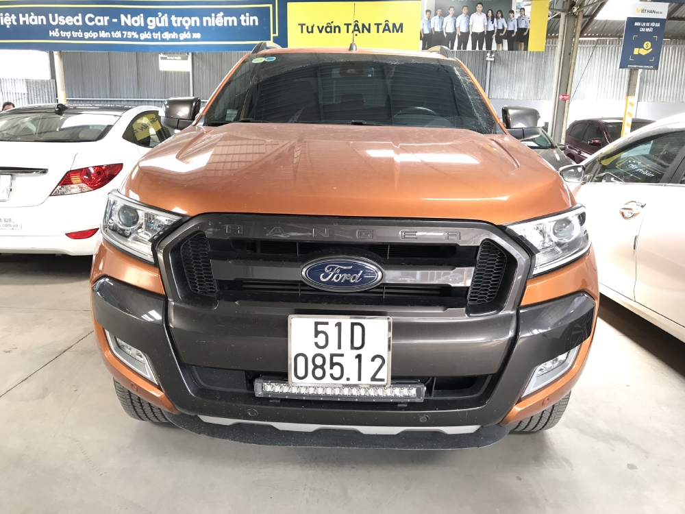 Bán Ford Ranger Wildtrak 3.2AT máy dầu số tự động 2 cầu 6 cấp auto nhập Thái Lan T12/2016 mẫu mới