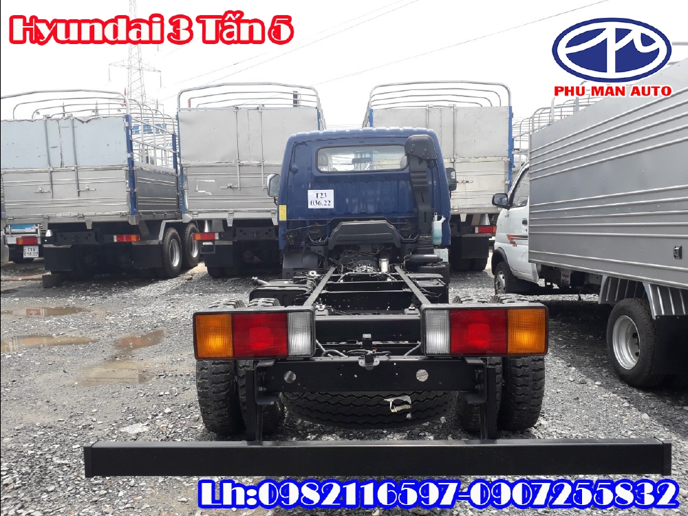 XE TẢI HYUNDAI 3.5 TẤN MIGHTY 75S THÙNG 5 MÉT BÁN TRẢ GÓP