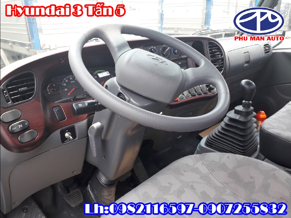 XE TẢI HYUNDAI 3.5 TẤN MIGHTY 75S THÙNG 5 MÉT BÁN TRẢ GÓP