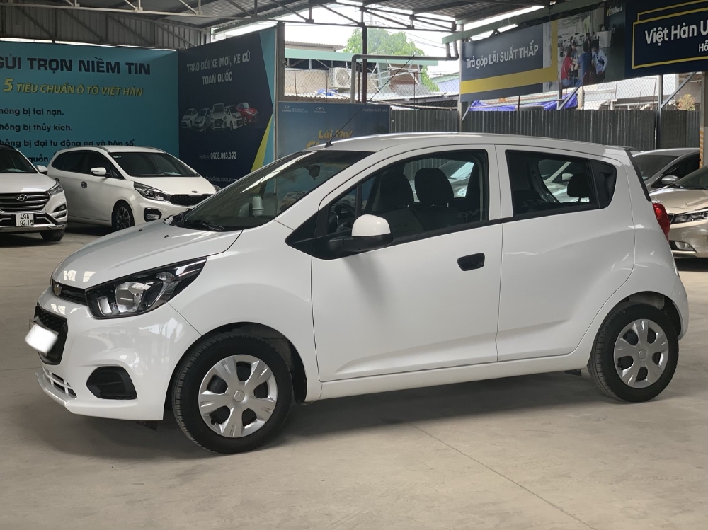 Bán Spark LS 2018, màu trắng, đúng chất, giá TL hổ trợ góp