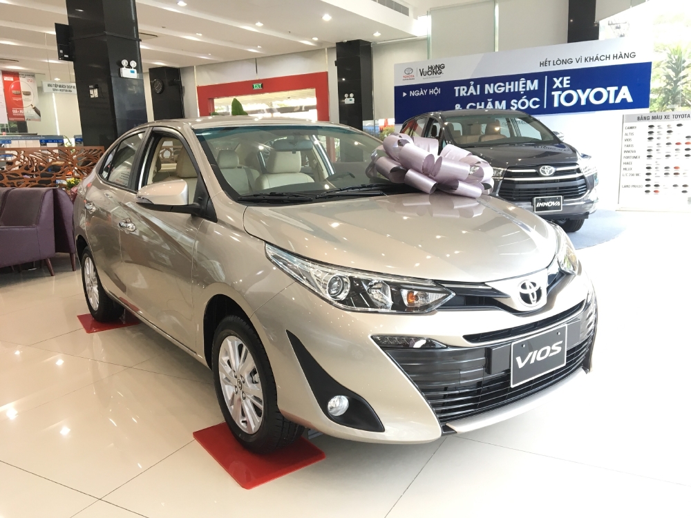 Toyota Vios G 1.5CVT Mới. Bán Xe Toyota Vios G Số Tự Động 2019. Giá Ưu Tốt Nhất.