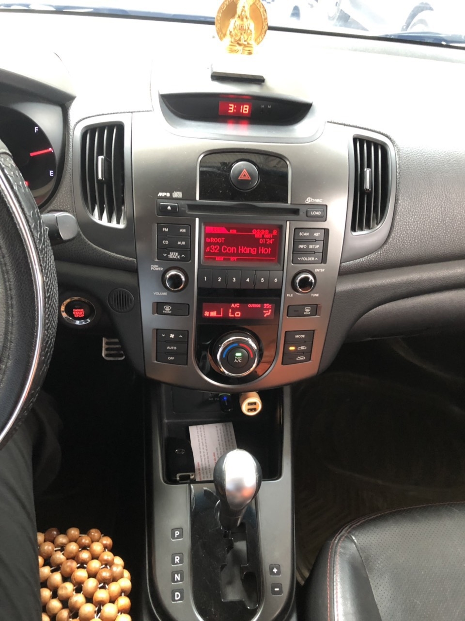 Bán Kia Forte SX 1.6AT 2010, màu trắng, đúng chất, biển TP, giá TL