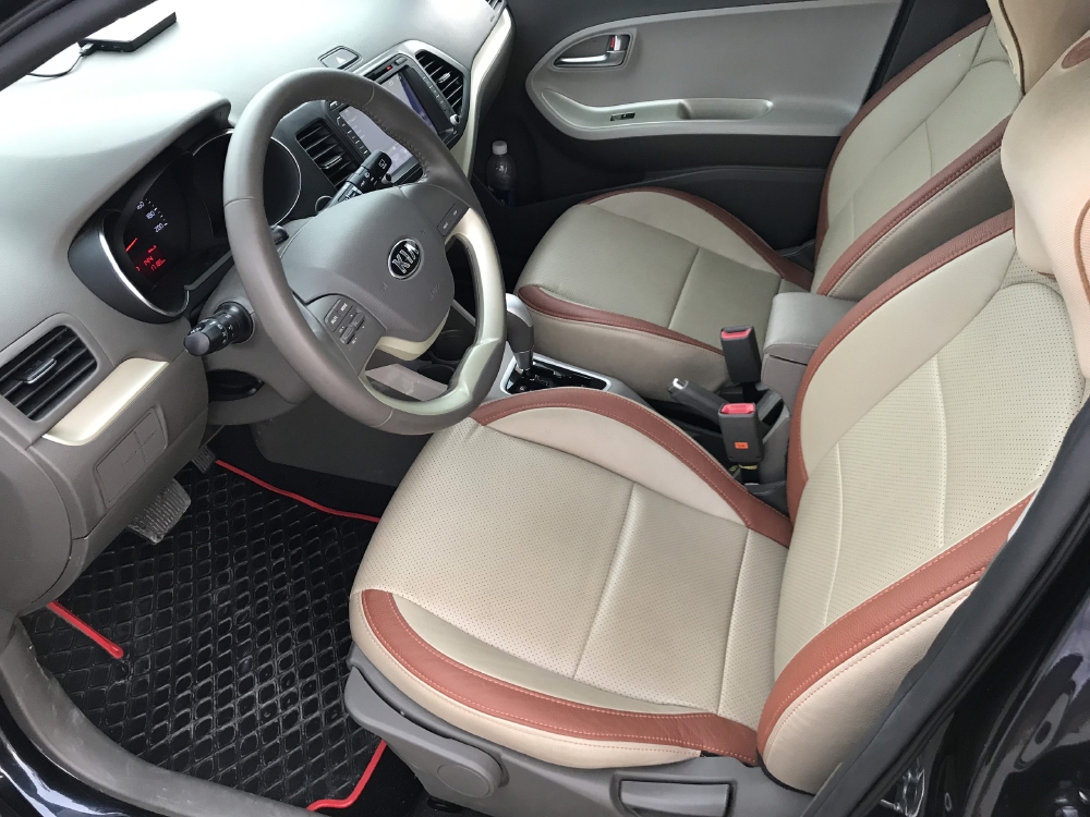 Bán Kia Morning S 1.25AT màu xám xanh số tự động sản xuất 2018 biển Sài Gòn đi 16000km