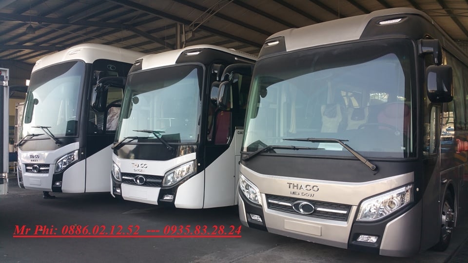 xe khách bầu hơi 29 chỗ