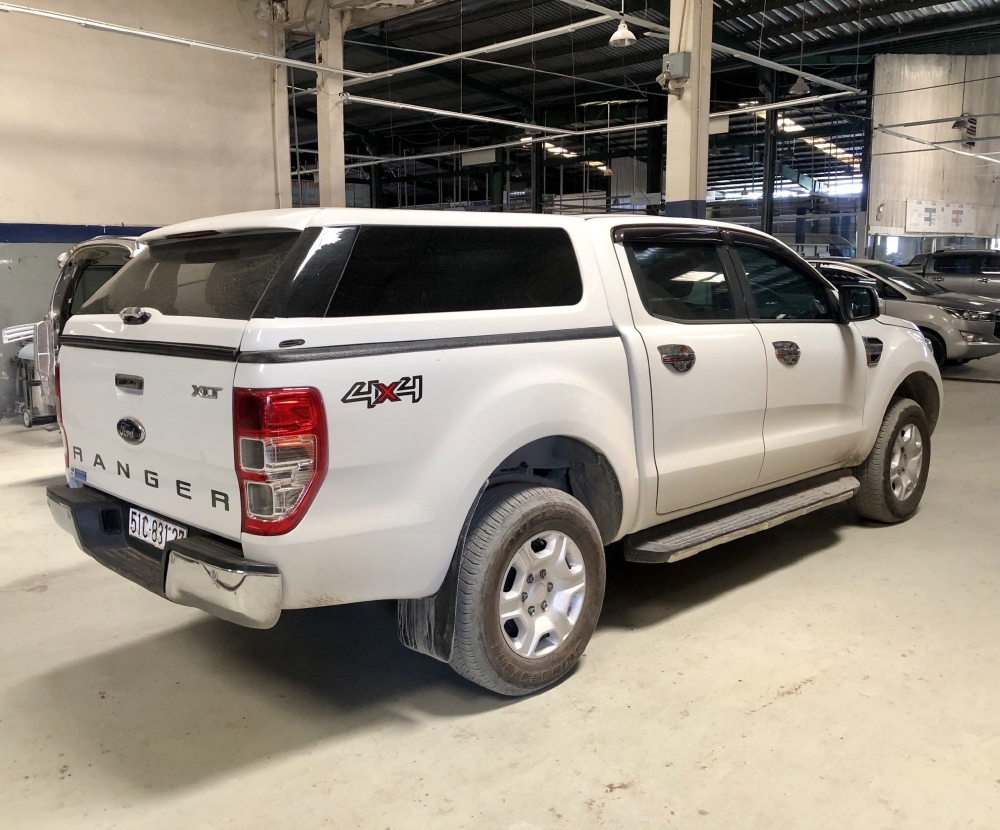 Bán Ranger XLT sx 2016,canopy màu trắng