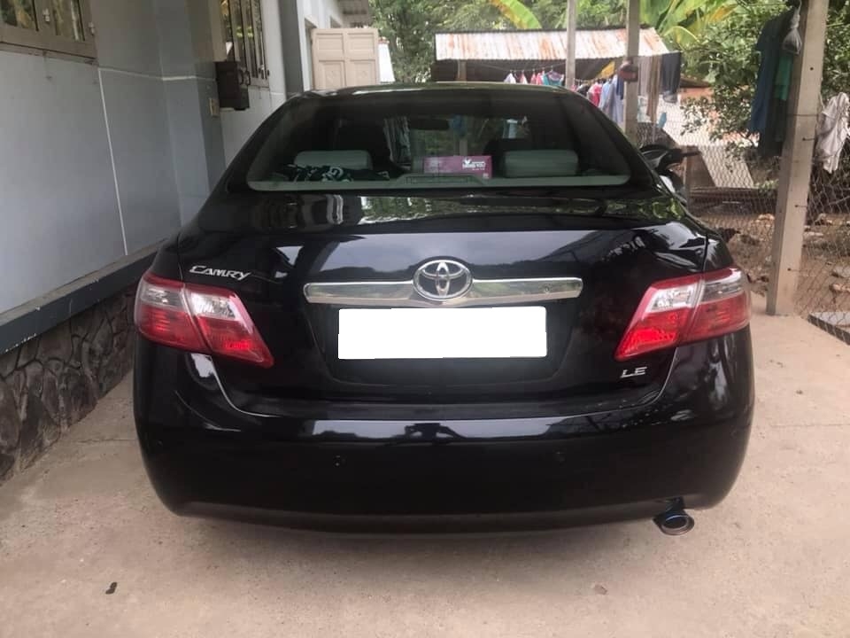 Gia đình cần bán xe Camry LE 2007, số tự động nhập mỹ, màu đen, gia đình sử dụng