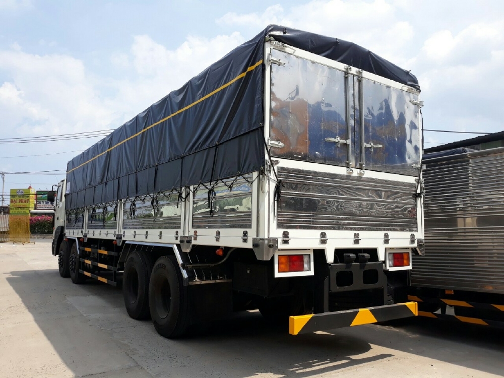 Xe tải HYUNDAI 4 chân hd320 tải 17.5 tấn thùng dài 9.7m - Trả góp