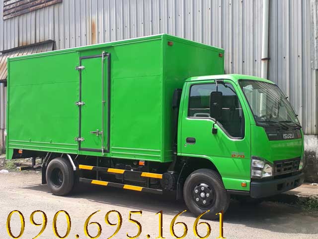 Bán xe tải Isuzu 2.4 tấn,  thùng dài 4m4,  giao xe ngay trong tuần