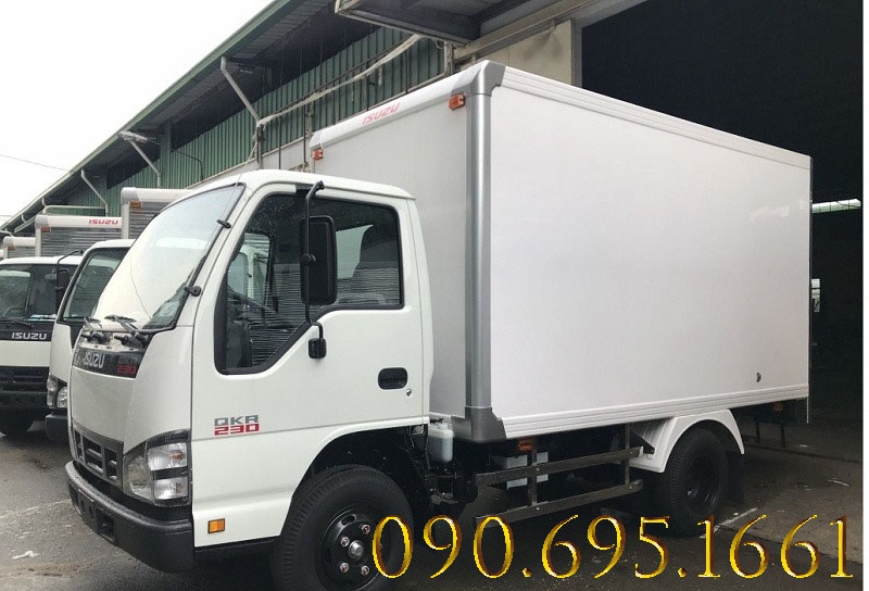 Giá xe tải Isuzu thùng Đông Lạnh 1.9 tấn, hỗ trợ vay không cần chứng minh thu nhập