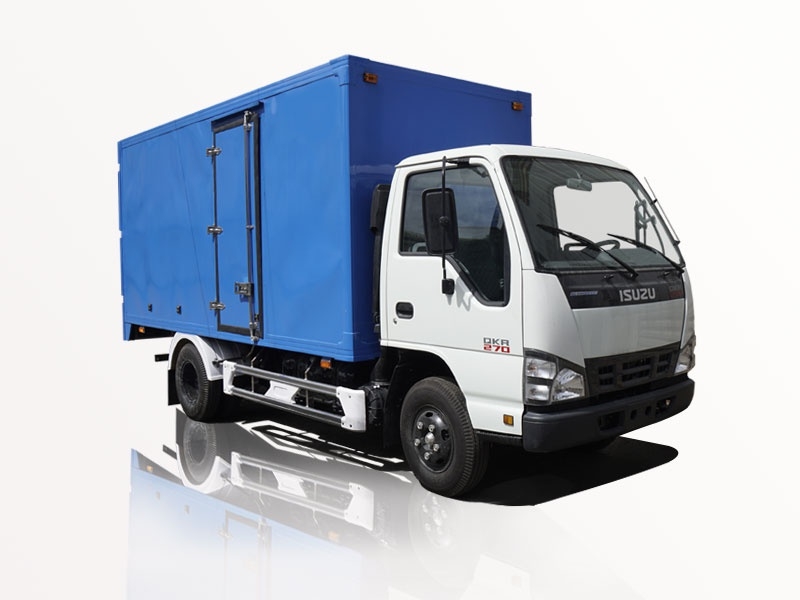 Xe tải isuzu 2t1 thùng kín mạnh mẽ