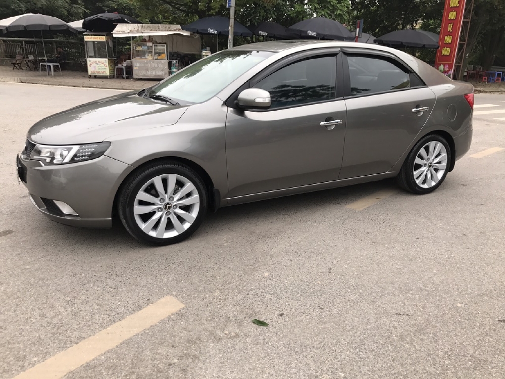 Bán Kia Cerato Forte SX 1.6 AT đời 2009, màu xám (ghi), nhập khẩu. Xe Siêu Tuyển