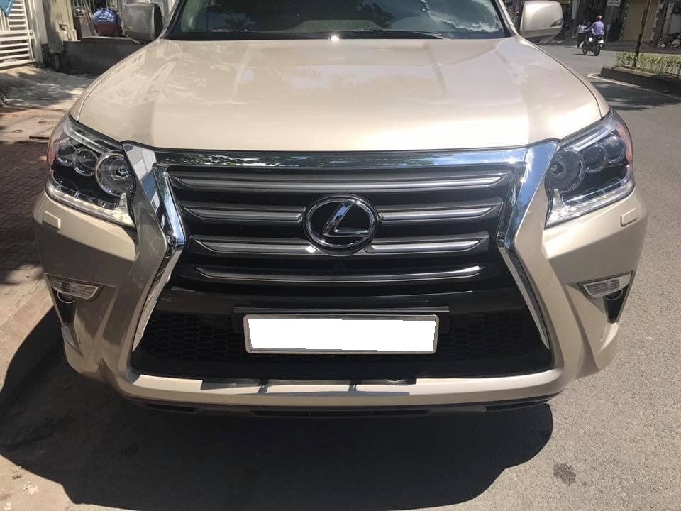 Cần bán xe Lexus GX460 model 2016 màu vàng nhập khẩu Nhật Bản