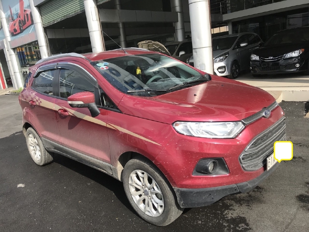 Ford Ecosport Titanium 1.5AT 2017 màu đỏ