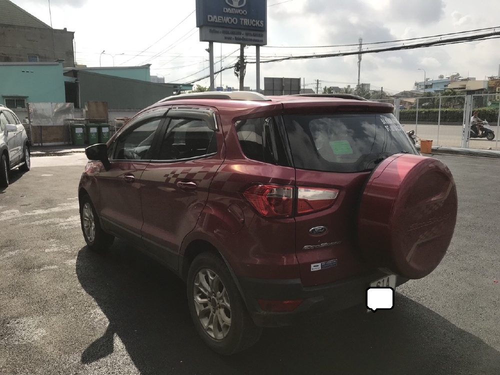 Ford Ecosport Titanium 1.5AT 2017 màu đỏ