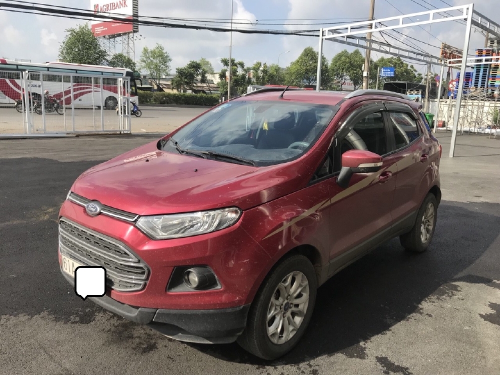 Ford Ecosport Titanium 1.5AT 2017 màu đỏ