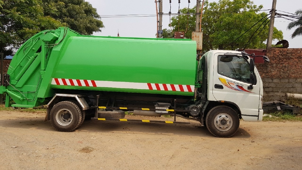 Bán xe Cuốn ép rác Thaco Ollin 700C 11 khối