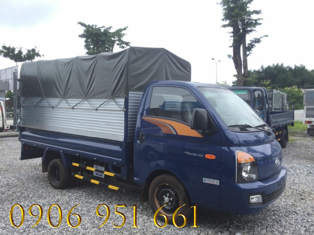 Bán xe trả góp HyunDai Porter H150, lãi suất thấp, thủ tục đơn giản