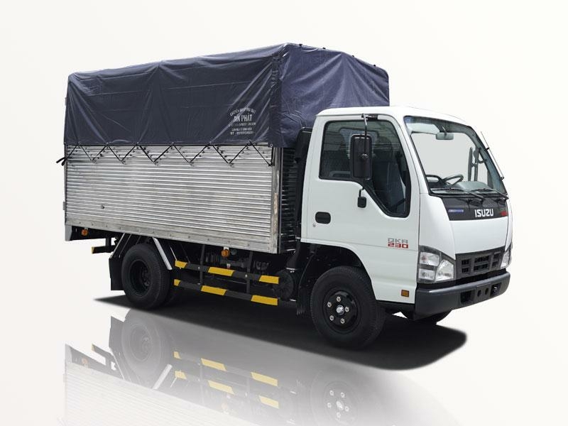 xe tải isuzu thùng kín qkr230 đời mới