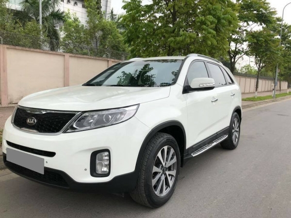 Bán Kia Sorento 2016 màu trắng tự động full đầy đủ tiện nghi
