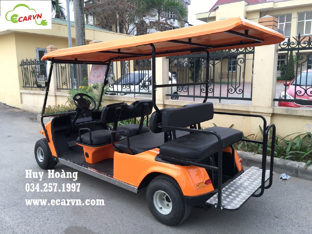 Bán xe điện chở khách club car 8 chỗ