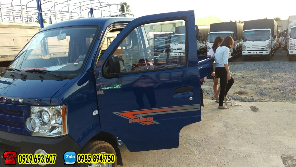 Xe tải 500kg – Dongben thùng lững | kín | mui bạt, có trợ lực lái, kính điện dời 2018