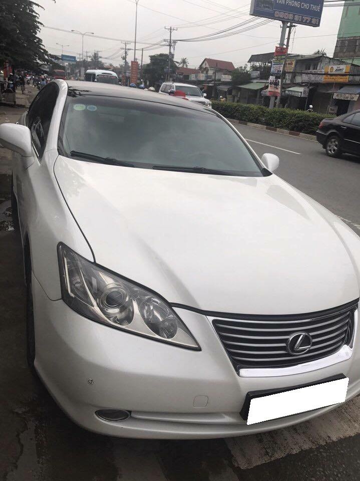 Bán xe Lexus ES350 sx 2008 số tự động màu trắng nhập Mỹ