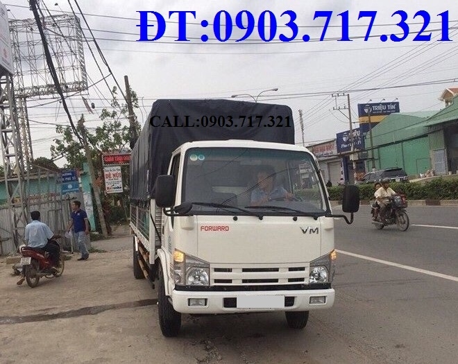 Bán xe tải Isuzu VM 1T9 (NK490SL4). giá bán xe tải Isuzu VM 1T9 thùng dài 6m2