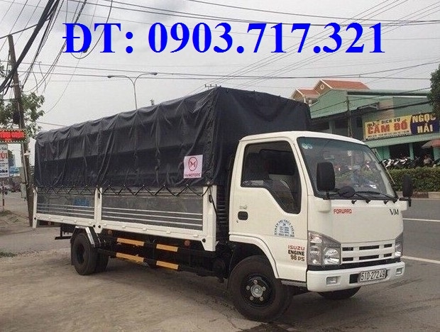 Bán xe tải Isuzu VM 1T9 (NK490SL4). giá bán xe tải Isuzu VM 1T9 thùng dài 6m2