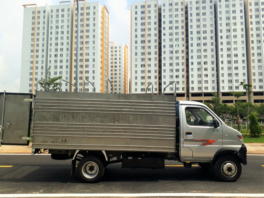 bán xe tải dongben Q20 1 tấn 9  thùng bạt 3m3 - lăn bánh 100tr có ngay xe - hỗ trợ trả góp 80 - 90%