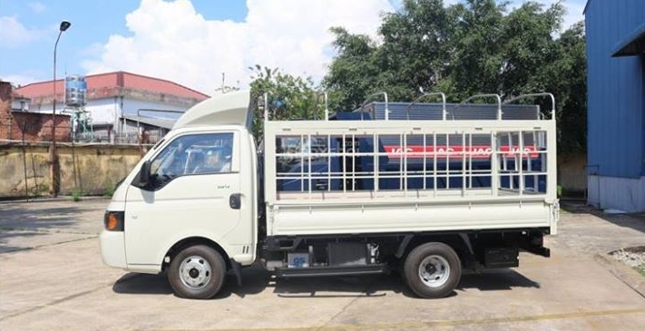 xe jac x125 1 tấn 25 thùng mui bạt 3m3 2019 - 100tr lăn báng