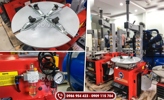 Máy tháo vỏ xe tay ga NK công nghệ Pháp giá rẻ
