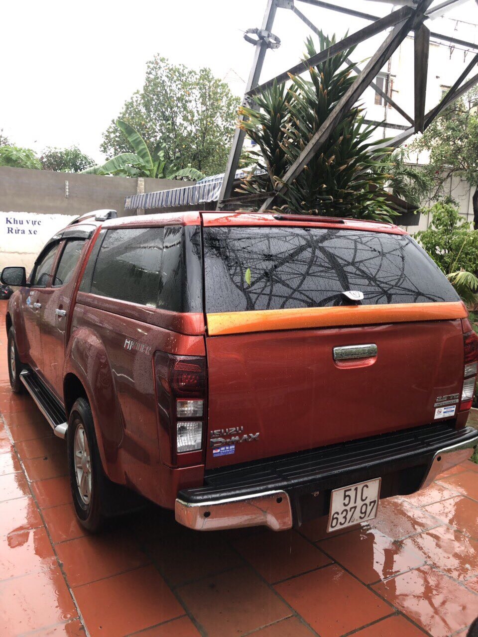 Bán Isuzu Dmax sx 2015 MT 01 cầu màu cam