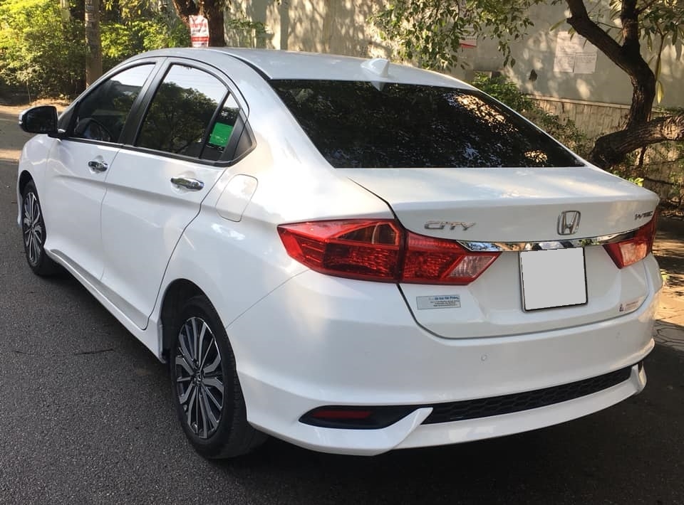 Honda City Trắng cuối 2017 tự động mẫu mới nhất tuyệt đẹp
