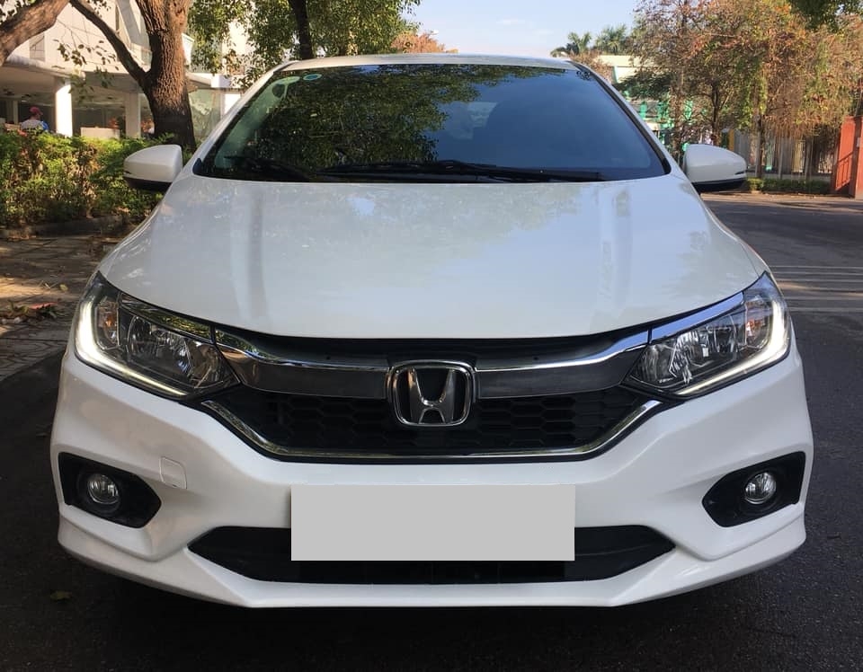 Honda City Trắng cuối 2017 tự động mẫu mới nhất tuyệt đẹp