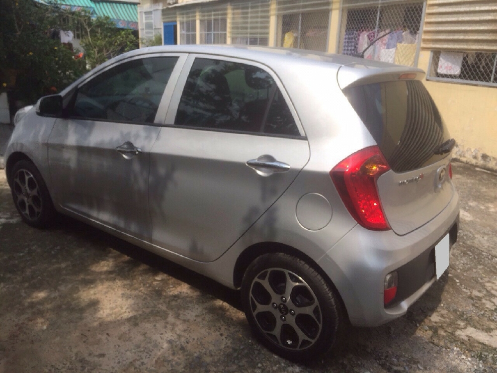 Bán Kia Morning S 2015 tự động xám chính chủ