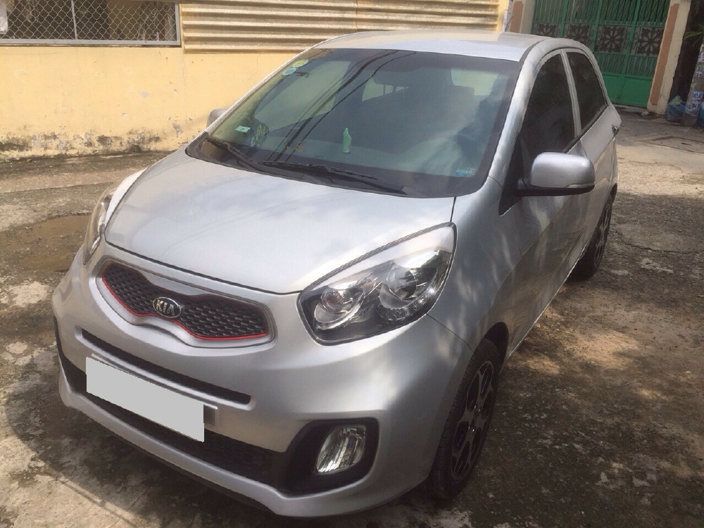 Bán Kia Morning S 2015 tự động xám chính chủ