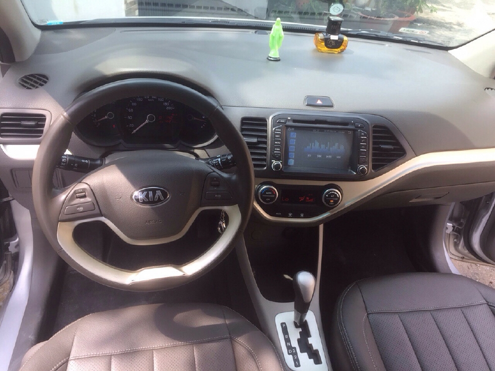 Bán Kia Morning S 2015 tự động xám chính chủ
