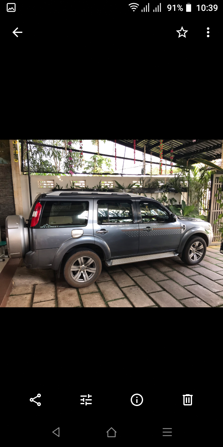 Bán xe ford everest 2010AT chính chủ