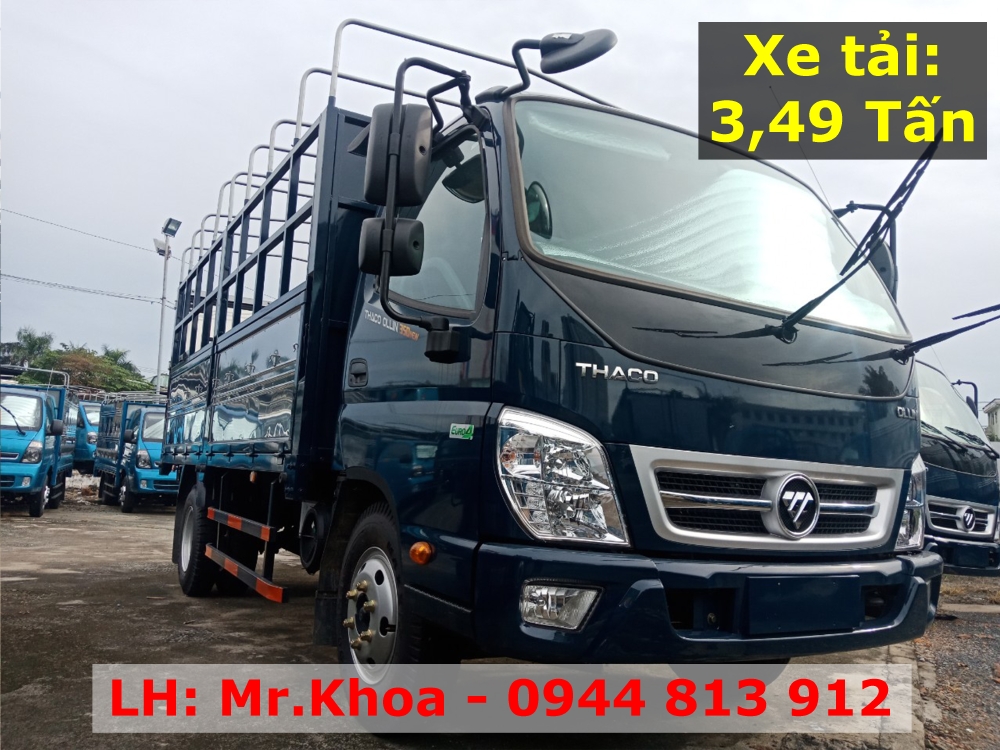 Xe tải 3,49 tấn Bình Dương - Thaco Ollin350 E4 - Hỗ trợ vay vốn 75%